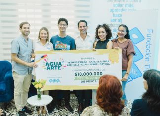"Barranquilla Azul" fue la obra ganadora del concurso Agua y Arte de Triple A