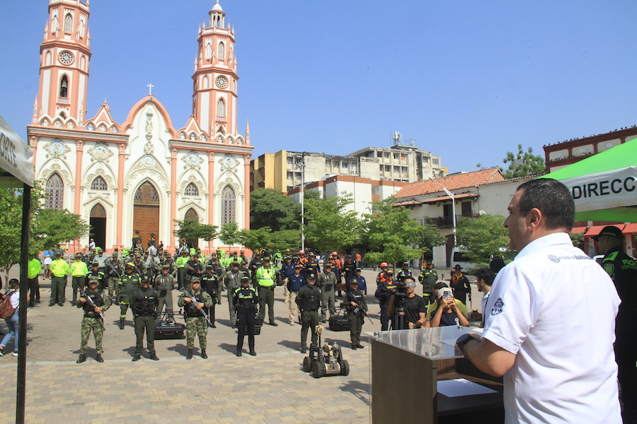 2.000 uniformados garantizarán la seguridad de los barranquilleros en Semana Santa
