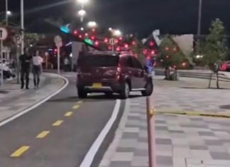 Alcalde Char rechaza imprudencia de conductor en el Gran Malecón