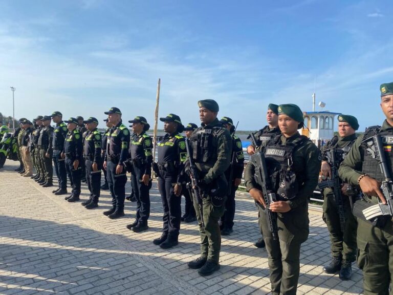 El megaoperativo con drones y helicóptero que cuidará los puestos de votación en Barranquilla