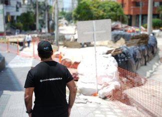 Obra de canalización en la calle 85 tendrá túneles subterráneos de 2 metros