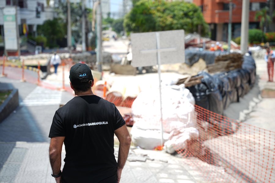 Obra de canalización en la calle 85 tendrá túneles subterráneos de 2 metros