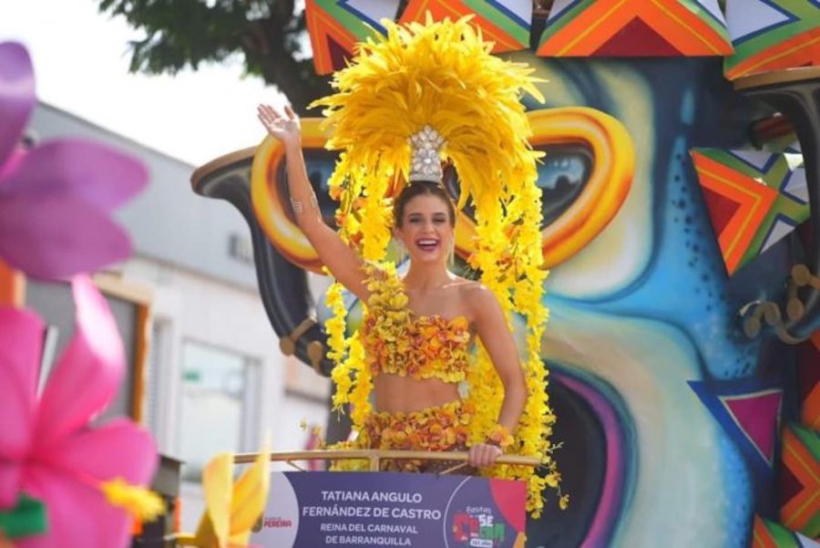 La magia y el colorido del Carnaval de Barranquilla se tomaron las calles de Pereira