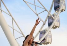 Aria Vega abrió la inauguración de La Luna del Río en el Gran Malecón