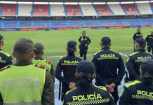 1.100 policías para el dispositivo de seguridad del partido Junior vs. Tolima