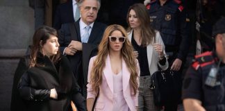 Shakira acepta acuerdo con la fiscalía española en su juicio por fraude fiscal