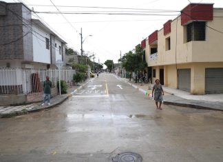 Entrega nueva vía pavimentada de 700 metros en el barrio Las Nieves
