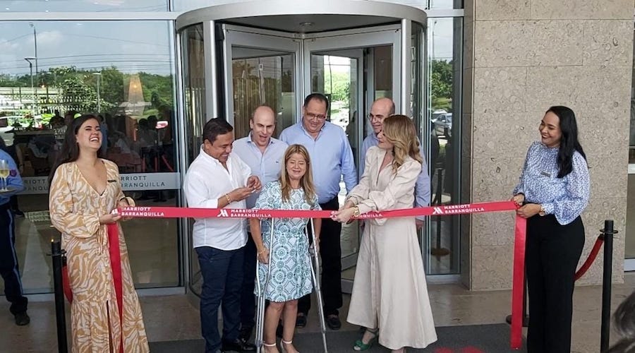 Este martes se inauguró el Hotel Marriott Barranquilla