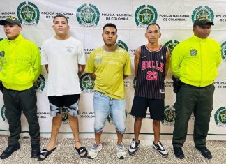 Cayeron alias "Juan Bobo", "Amarillito" y "Leo" presuntos integrantes de "Los Sayas