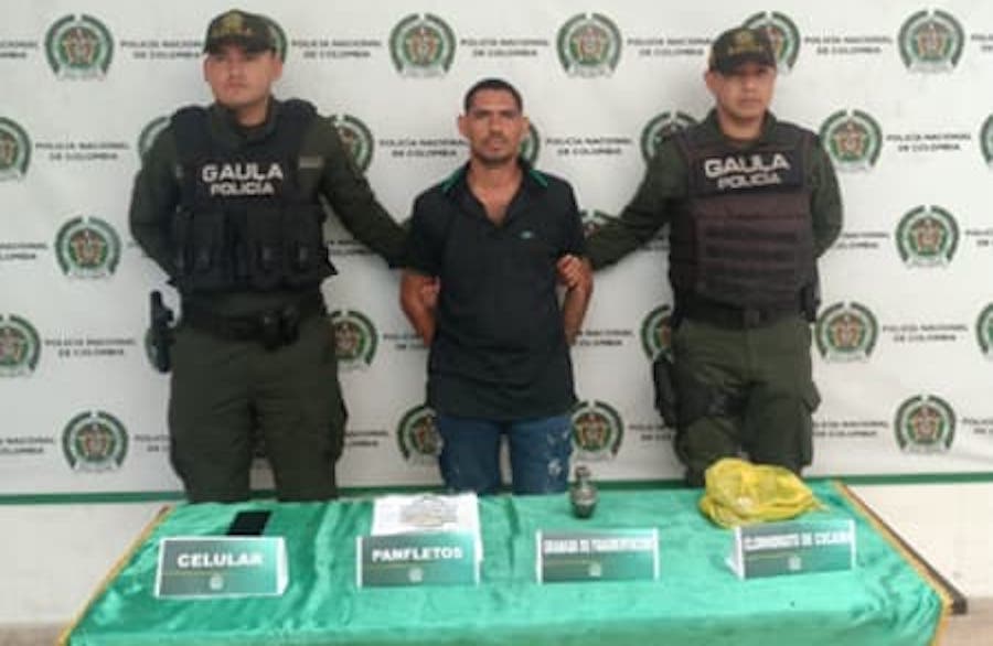 Capturan a alias ‘El Mocho’, extorsionista de ‘Los Costeños’