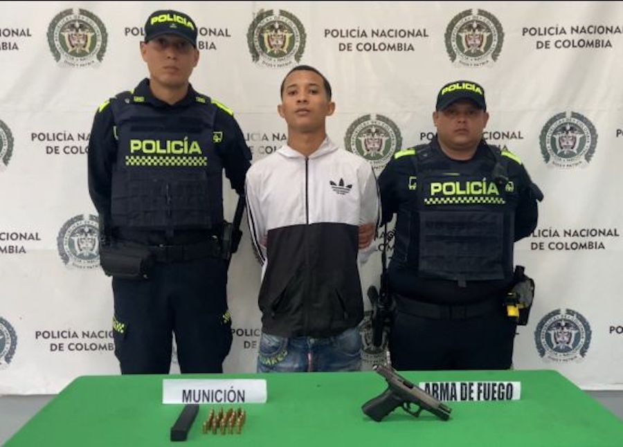 Disparos en La Chinita: cae alias “Chuy” con pistola glock y 26 cartuchos