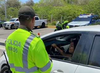 Operativo vial en Barranquilla: más de 150 policías garantizan retorno seguro