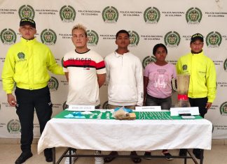 Capturan a tres presuntos ‘Costeños’ por distribuir marihuana en Galapa