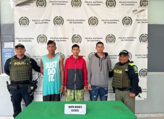Cae banda que portaba armas y atacaba viviendas en plena lluvia en Barranquilla