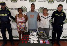 Alias “Rebeca” y otros dos fueron capturados por vender droga en Soledad