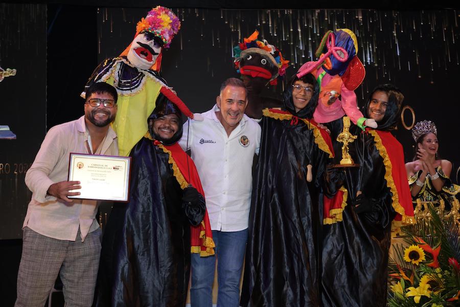 Hacedores del Carnaval de Barranquilla reciben Congos de Oro y Medallas a la Excelencia
