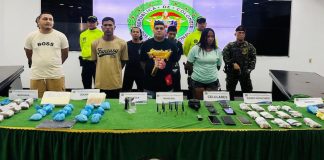 Operativo en Las Gardenias deja siete capturas por porte ilegal y narcotráfico