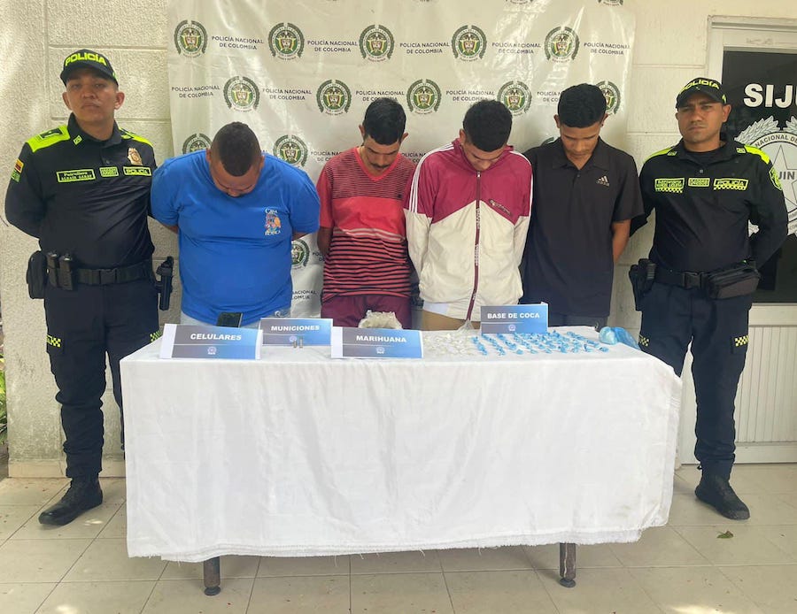 Capturados alias ‘Gordo Prentt’ y ‘Cabeza de Ponchera’ por microtráfico en Baranoa