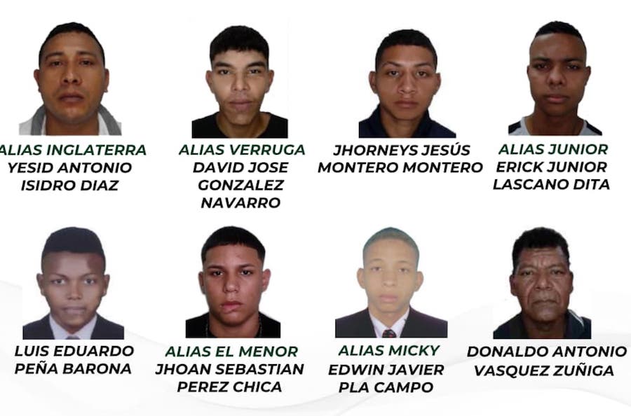 Estos son los 8 delincuentes más buscados en Atlántico, por homicidio y feminicidio