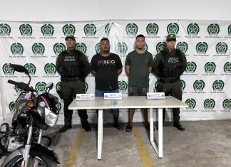 ¡Cayeron dos extorsionistas de ‘Los Pepes’ en Malambo!