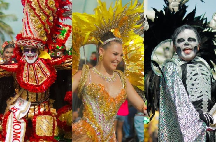 Monarquía Carnavalera llenó de color las Fiestas de Independencia en Cartagena