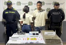 Caen joven de 19 y menor de 15 por extorsionar a comerciantes en Sabanalarga Caen joven de 19 y menor de 15 por extorsionar a comerciantes en Sabanalarga