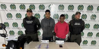 Cayó pareja extorsiva en Caribe Verde: se hacían pasar por “Los Costeños”