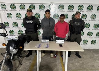 Cayó pareja extorsiva en Caribe Verde: se hacían pasar por “Los Costeños”