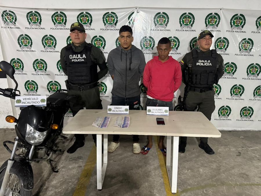 Cayó pareja extorsiva en Caribe Verde: se hacían pasar por “Los Costeños” Cayó pareja extorsiva en Caribe Verde: se hacían pasar por “Los Costeños”