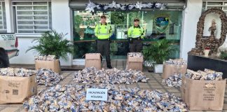 Policía incauta 20.000 unidades de pólvora en el Centro de Barranquilla