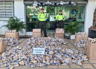 Policía incauta 20.000 unidades de pólvora en el Centro de Barranquilla