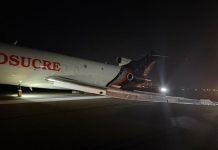 Aterrizaje de emergencia cierra el Ernesto Cortissoz: sin heridos reportados “Aterrizaje de emergencia cierra el Ernesto Cortissoz: sin heridos reportados”