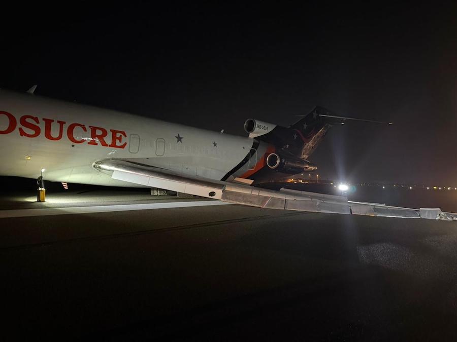 “Aterrizaje de emergencia cierra el Ernesto Cortissoz: sin heridos reportados”