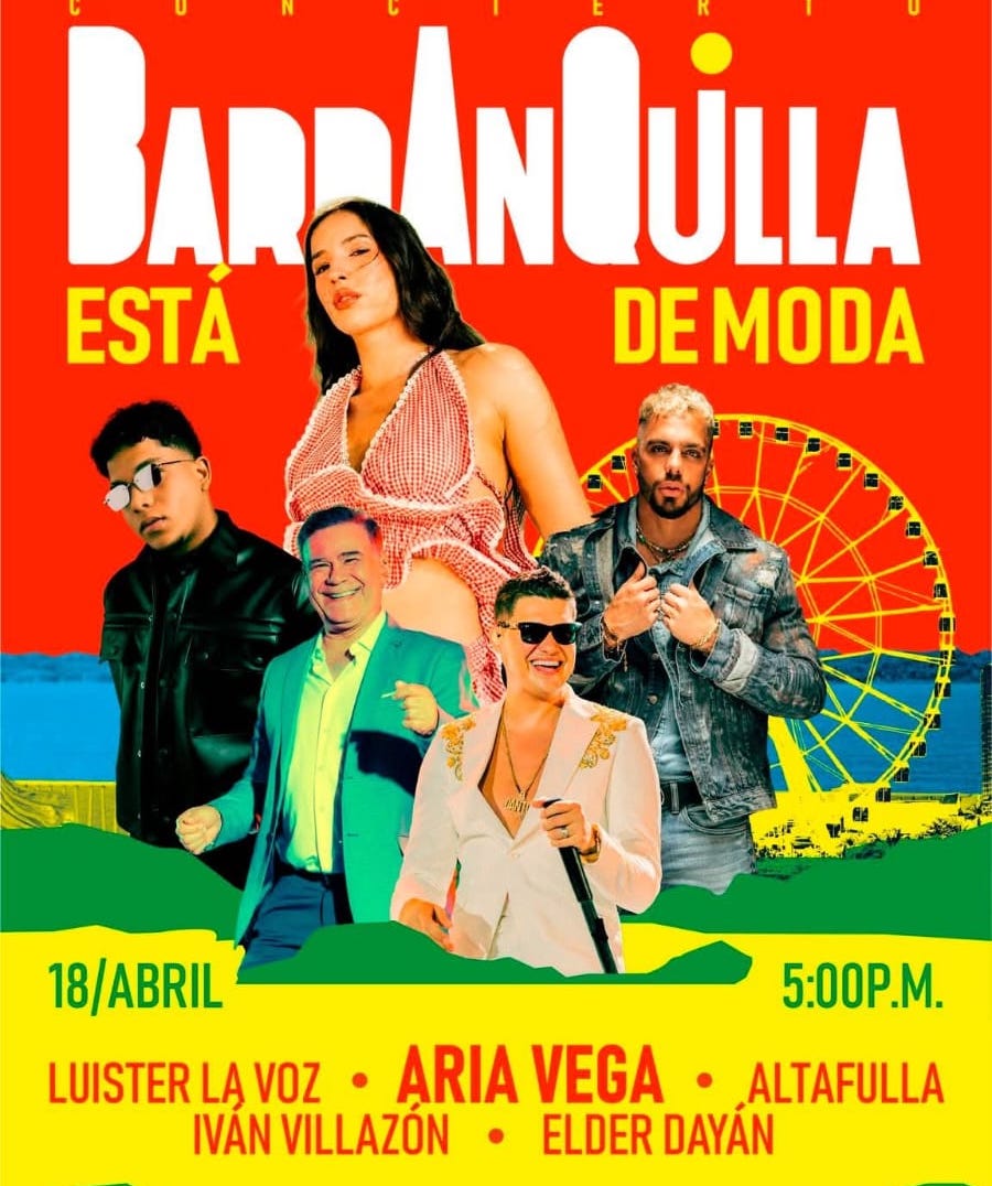 ¡Agéndate ya! El Gran Malecón vibrará con el concierto gratuito por los 213 años de Barranquilla
