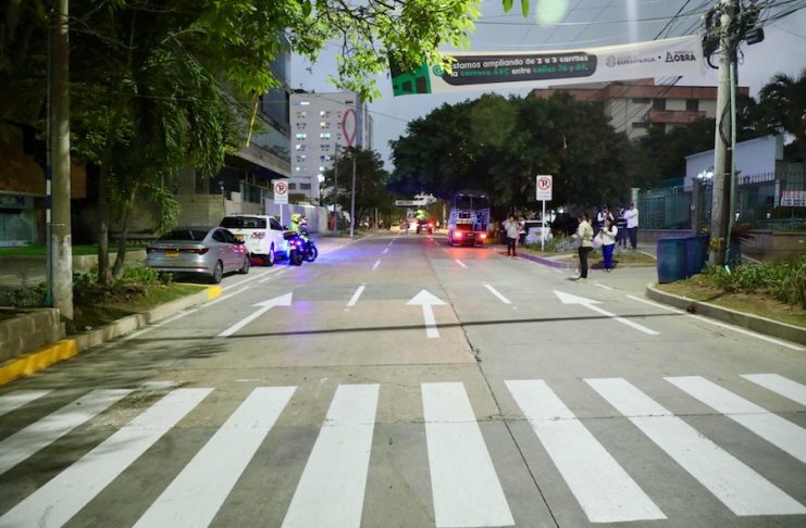 Finaliza ampliación de la carrera 49C entre calles 76 y 88 con vías más accesibles y seguras