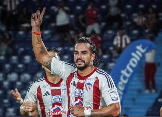 “Estoy contento de estar en una final con Junior”: Cristian Javier Báez