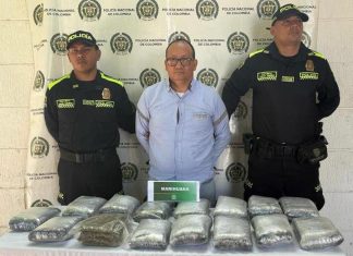 Golpe al microtráfico en Galapa: incautan 14 kilos de marihuana y capturan a un hombre de 53 años